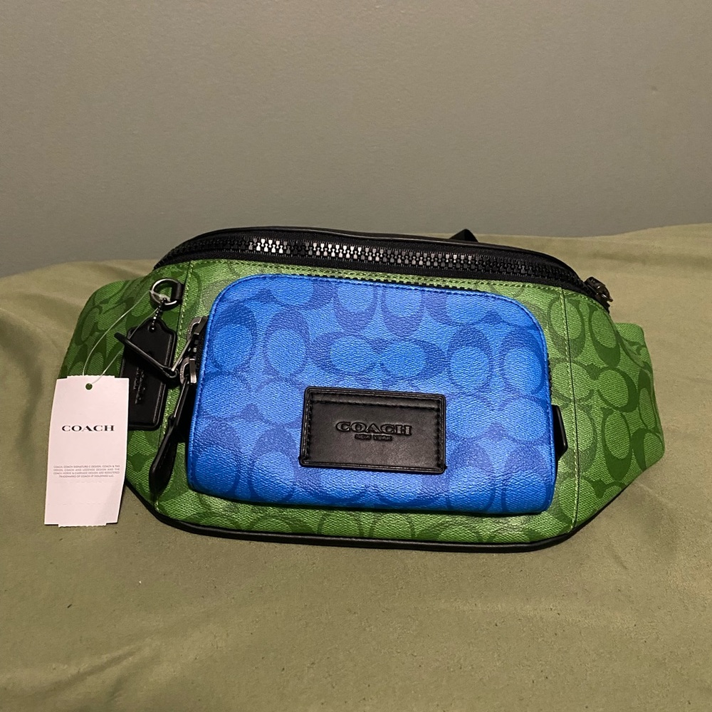 Coach colorblock Fanny pack